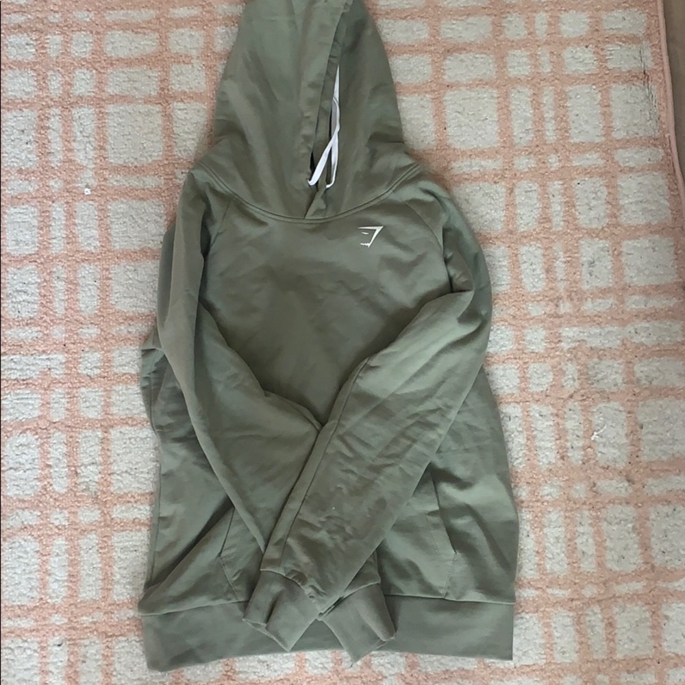 Gymshark green hoodie only worn once